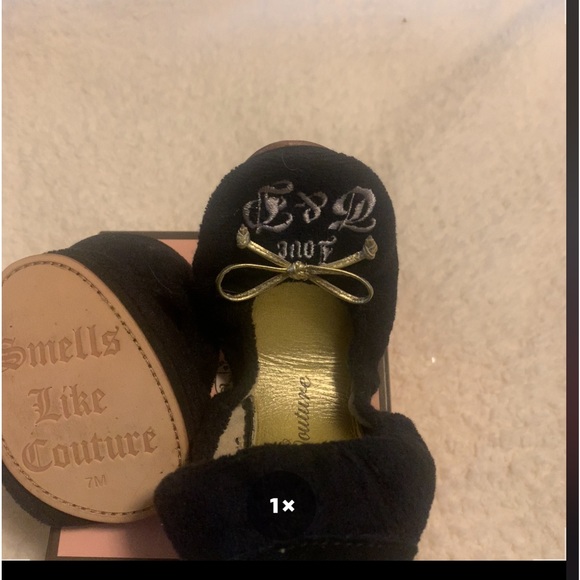 Juicy Couture Flats Slippers - Picture 1 of 4